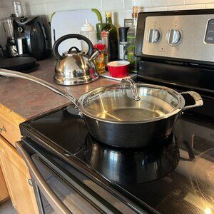 Viking Contemporary 3-Ply 3.6-Quart Sauté Pan with Lid